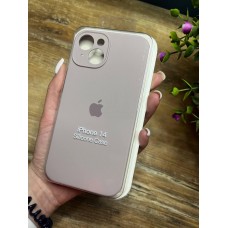 Силіконовий чохол з мікрофіброю та покриттям SoftTouch для Iphone 14 ( Full camera № 7 )