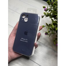 Силіконовий чохол на iPhone 13 (синій )