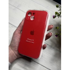 Силіконовий чохол на iPhone 13 ( червоний )