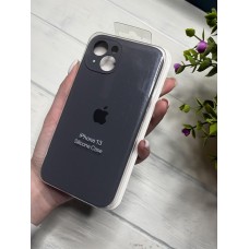 Силіконовий чохол на iPhone 13 ( графіт )