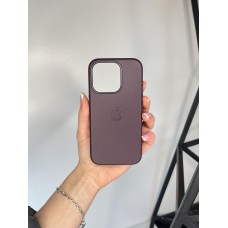 Якісний шкіряний чохол на Iphone 1:1 ORIGINAL 15 Pro Max Mulberry