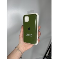 Силиконовый чехол для Iphone 11 Pro хаки ( High №48 )