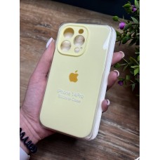 Силіконовий чохол з мікрофіброю та покриттям SoftTouch для Iphone 14 Pro ( Full camera № 42 )