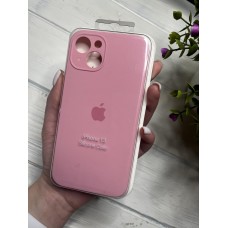 Силіконовий чохол на iPhone 13 ( рожевий )