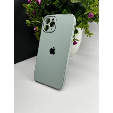 Скляний чохол із закритою камерою та глянцевим покриттям на iPhone 11 Pro  № 65