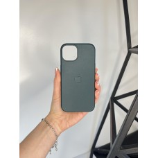 Якісний шкіряний чохол 1:1 ORIGINAL на Iphone 14 Forest Green