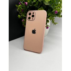 Скляний чохол із закритою камерою та глянцевим покриттям на iPhone 11 Pro  № 57