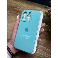 Силіконовий чохол з мікрофіброю та покриттям SoftTouch для Iphone 14 Pro ( Full camera № 21 )