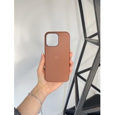 Якісний шкіряний чохол 1:1 ORIGINAL на Iphone 14 Pro Max Umber