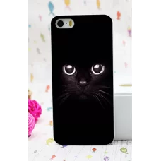 Чехол для iPhone 5/5s "Черная кошка"