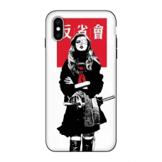 Силиконовый чехол Softmag Case Schoolgirl для iPhone X/Xs