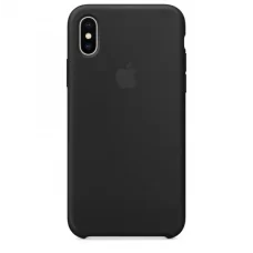 Чехол Silicone Case OEM для iPhone X|XS Black