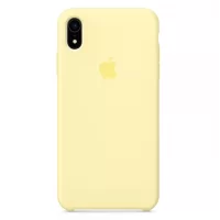 Чехол Silicone Case OEM для iPhone XR Mellow Yellow