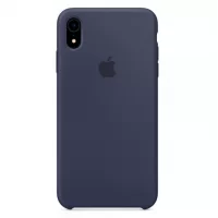 Чехол Silicone Case OEM для iPhone XR Midnight Blue