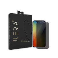 Cтекло с рамкой iLera DeLuxe Incognito FullCover Glass for iPhone 13 Pro Max 6.7"Pro (Приватное)