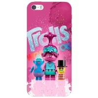 Силиконовый чехол Remax Apple iPhone 5 / 5S Lego Trolls