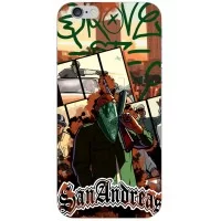 Силиконовый чехол Remax Apple iPhone 6 4.7 GTA San Andreas