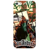 Силиконовый чехол Remax Apple iPhone 5 / 5S GTA San Andreas