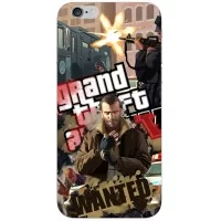 Силиконовый чехол Remax Apple iPhone 6 4.7 GTA 4