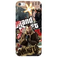 Силиконовый чехол Remax Apple iPhone 5 / 5S GTA 4