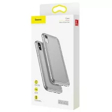 Защитный черно-прозрачный чехол Baseus Airbags Case для iPhone X/Xs