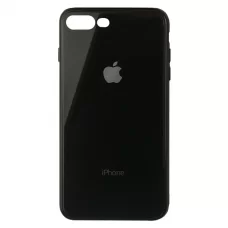 Чехол для iPhone 7 Plus/8 Plus Glass Logo Case Black