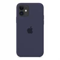 Силиконовый чехол Apple Silicone Case Midnight Blue для iPhone 12