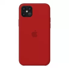 Силиконовый чехол Apple Silicone Case Red для iPhone 12 Pro Max