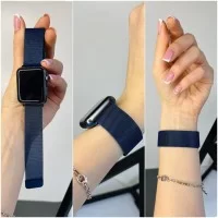 Ремінець металевий  міланська петля  для годинника Apple Watch 38 / 40 / 41 mm ( №3 )